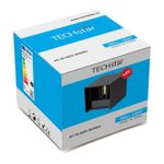 Casa si Gradina - Corpuri si surse de iluminat - Plafoniere, aplice si spoturi - Aplica LED de perete Interior/Exterior Techstar®, Putere 6W, Culoare Lumina 3000K, 600 lm, 10x10 cm, IP 65, Negru - Infinity.ro