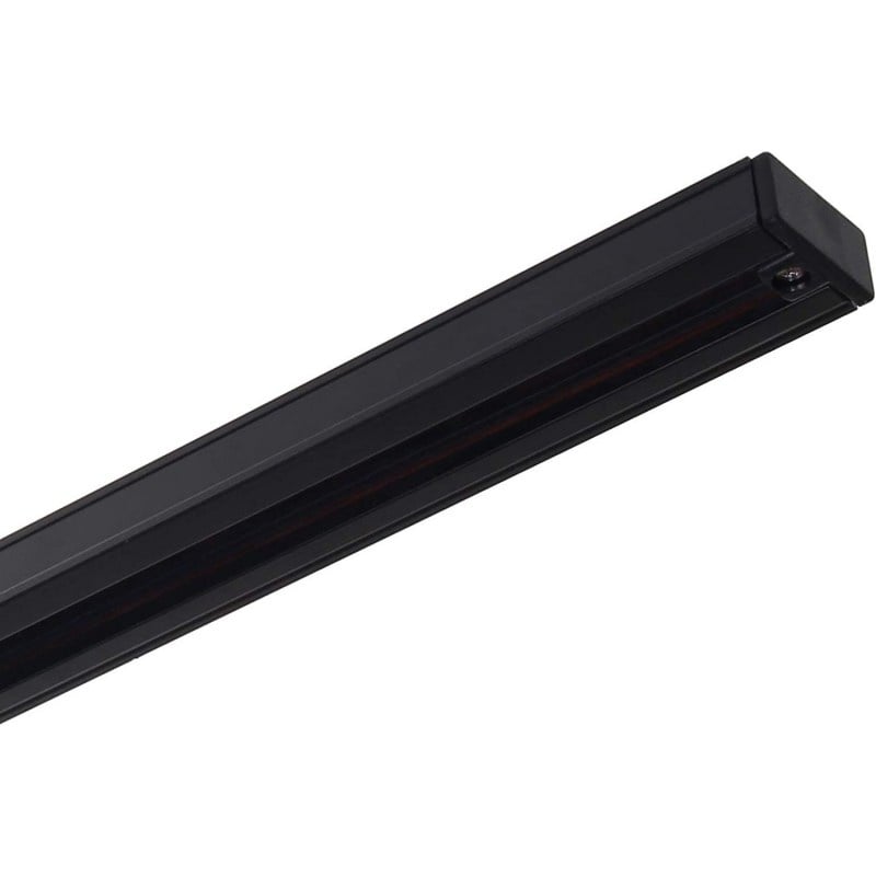 Casa si Gradina - Corpuri si surse de iluminat - Plafoniere, aplice si spoturi - Sina pentru Spoturi Techstar® RailRacks, Monofazata Tip L, Corp Aluminiu, 50cm, Negru - Infinity.ro
