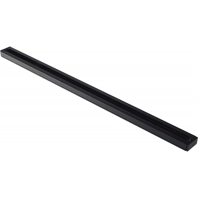 Casa si Gradina - Corpuri si surse de iluminat - Plafoniere, aplice si spoturi - Sina pentru Spoturi Techstar® RailRacks, Monofazata Tip L, Corp Aluminiu, 50cm, Negru - Infinity.ro
