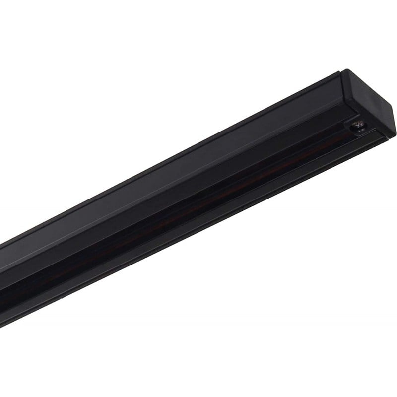 Casa si Gradina - Corpuri si surse de iluminat - Plafoniere, aplice si spoturi - Sina pentru Spoturi Techstar® RailRacks, Monofazata Tip L, Corp Aluminiu, 50cm, Negru - Infinity.ro