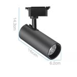 Casa si Gradina - Corpuri si surse de iluminat - Plafoniere, aplice si spoturi - Spot LED Techstar® Tracklights HD, Pentru Sina RailRacks Monofazata Tip L, 30w, 4000k Lumina Naturala, Iluminat - Infinity.ro