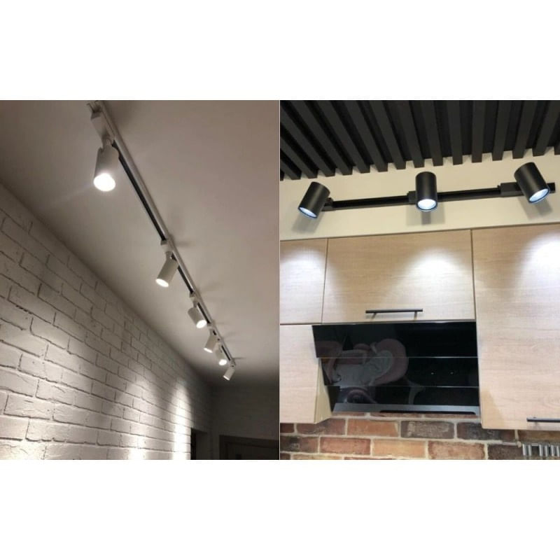 Casa si Gradina - Corpuri si surse de iluminat - Plafoniere, aplice si spoturi - Spot LED Techstar® Tracklights, Pentru Sina RailRacks Monofazata Tip L, 12w, 3000k Lumina Calda, Iluminat - Infinity.ro