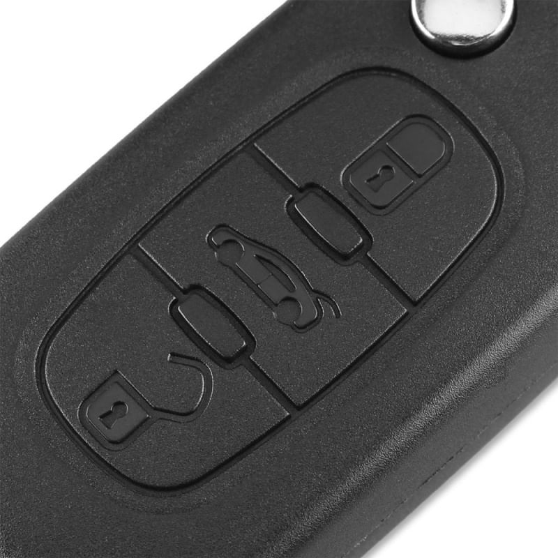 Auto si Moto - Electronice auto - Accesorii electronice auto - Cheie Auto Completa Techstar® Peugeot, 307, 407, 433Mhz, 7961, ID46, VA2, 3 Butoane - Infinity.ro