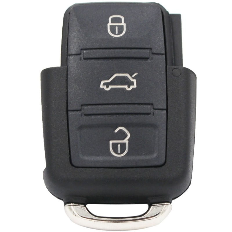 Auto si Moto - Electronice auto - Sisteme de inchidere centralizata - Cheie Auto Completa Techstar® Volkswagen EOS, Polo, Golf, Altea, Leon, Octavia, 433Mhz, 1K0 959 753 G, ID48, 3 Butoane - Infinity.ro