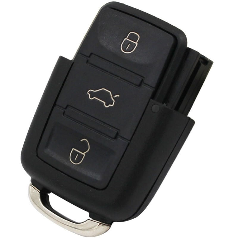Auto si Moto - Electronice auto - Sisteme de inchidere centralizata - Cheie Auto Completa Techstar® Volkswagen EOS, Polo, Golf, Altea, Leon, Octavia, 433Mhz, 1K0 959 753 G, ID48, 3 Butoane - Infinity.ro