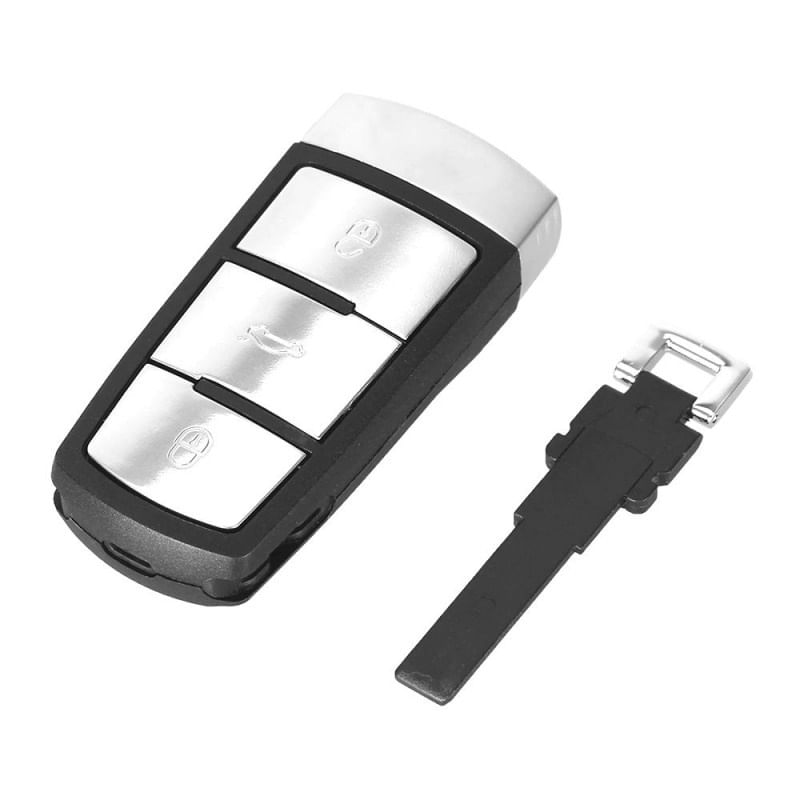Auto si Moto - Electronice auto - Accesorii electronice auto - Cheie Auto Completa Techstar® Volkswagen, Passat, B6, CC, 3 Butoane, 433Mhz, 3CO959752BA/9066-10, ID48 - Infinity.ro