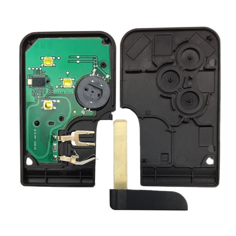 Auto si Moto - Electronice auto - Accesorii electronice auto - Cheie Auto Completa Techstar® Renault Clio, Megane, Scenic, 433Mhz, PCF7947, 3 Butoane - Infinity.ro