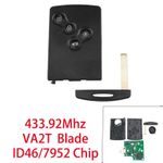 Auto si Moto - Electronice auto - Accesorii electronice auto - Cheie Auto Completa Techstar® Renault, , Megane, Scenic, Fluence, 4 Butoane, 433Mhz, 7952 Cip - Infinity.ro