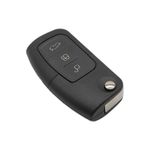 Auto si Moto - Electronice auto - Accesorii electronice auto - Cheie Auto Completa Techstar® Ford, Focus, Fiesta, Mondeo, 4D63, 433Mhz, 3 Butoane, Inchidere Geamuri - Infinity.ro