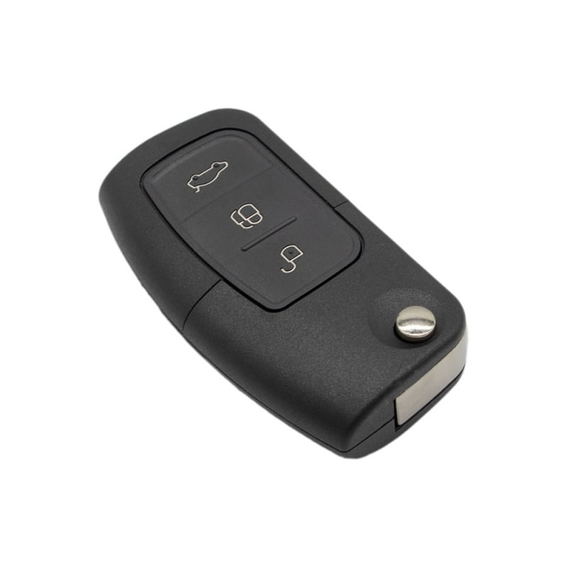 Auto si Moto - Electronice auto - Accesorii electronice auto - Cheie Auto Completa Techstar® Ford, Focus, Fiesta, Mondeo, 4D63, 433Mhz, 3 Butoane, Inchidere Geamuri - Infinity.ro
