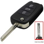 Auto si Moto - Electronice auto - Sisteme de inchidere centralizata - Cheie Auto Completa Techstar® Hyundai, I30, I20, IX35, IX55, ID46, 433Mhz, TOY40, 3 Butoane - Infinity.ro