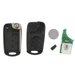 Auto si Moto - Electronice auto - Sisteme de inchidere centralizata - Cheie Auto Completa Techstar® Hyundai, I30, I20, IX35, IX55, ID46, 433Mhz, TOY40, 3 Butoane - Infinity.ro