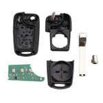 Auto si Moto - Electronice auto - Sisteme de inchidere centralizata - Cheie Auto Completa Techstar® Hyundai, I30, I20, IX35, IX55, ID46, 433Mhz, TOY40, 3 Butoane - Infinity.ro