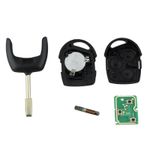 Auto si Moto - Electronice auto - Accesorii electronice auto - Cheie Auto Completa Techstar® Ford, Ka, Transit, Focus, Mondeo, 433Mhz, 4D63, FO21, 3 Butoane, Smart - Infinity.ro