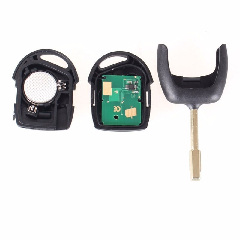 Auto si Moto - Electronice auto - Accesorii electronice auto - Cheie Auto Completa Techstar® Ford, Ka, Transit, Focus, Mondeo, 433Mhz, 4D63, FO21, 3 Butoane, Smart - Infinity.ro