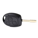 Auto si Moto - Electronice auto - Accesorii electronice auto - Cheie Auto Completa Techstar® Ford, Ka, Transit, Focus, Mondeo, 433Mhz, 4D63, FO21, 3 Butoane, Smart - Infinity.ro