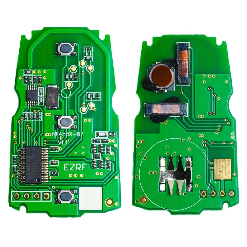 Auto si Moto - Electronice auto - Sisteme de inchidere centralizata - Cheie Auto Completa Techstar® pentru BMW Seria BMW Seria 1/3/5/7, 2004/2011, 3 Butoane, Chip transmitator 868MHz, Negru - Infinity.ro