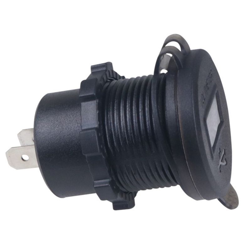Laptop, Telefoane si Tablete - Telefoane mobile si accesorii - Accesorii Telefoane - Incarcatoare telefoane - Incarcator Auto QC3.0 Dual USB Rezistent la Apa cu Voltmetru si Comutator, Adaptor de Incarcare Rapida 12/24V, Afisaj - Infinity.ro