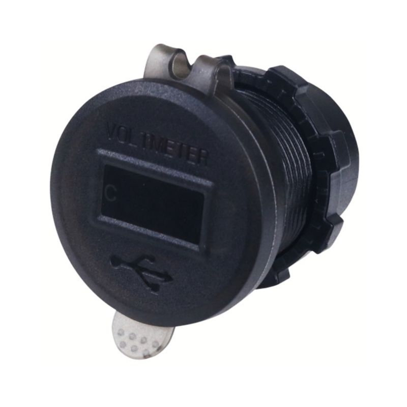 Laptop, Telefoane si Tablete - Telefoane mobile si accesorii - Accesorii Telefoane - Incarcatoare telefoane - Incarcator Auto QC3.0 Dual USB Rezistent la Apa cu Voltmetru si Comutator, Adaptor de Incarcare Rapida 12/24V, Afisaj - Infinity.ro