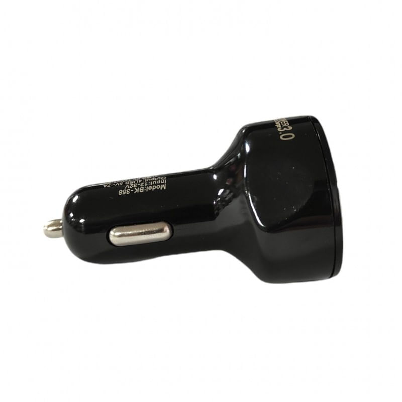 Laptop, Telefoane si Tablete - Telefoane mobile si accesorii - Accesorii Telefoane - Incarcatoare telefoane - Incarcator Auto Techstar® T-14, 1 USB x QC3.0, Incarcare Rapida 3 USB x 2.4A, Negru - Infinity.ro