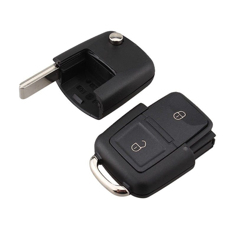 Auto si Moto - Electronice auto - Sisteme de inchidere centralizata - Cheie Auto Completa Techstar® Volkswagen Polo, Passat, Golf, Transporter, Bora, 433Mhz, 1J0 959 753, ID48, 2 Butoane - Infinity.ro