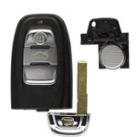 Auto si Moto - Electronice auto - Accesorii electronice auto - Cheie Auto Completa Techstar® Audi A4L/Q5, 3 Butoane, 8TO959754C, 868Mhz - Infinity.ro