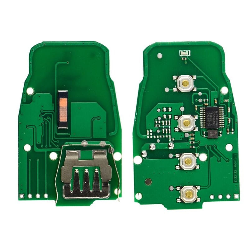 Auto si Moto - Electronice auto - Accesorii electronice auto - Cheie Auto Completa Techstar® Audi A4L/Q5, 3 Butoane, 8TO959754C, 868Mhz - Infinity.ro