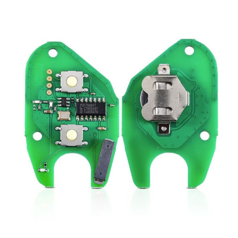 Auto si Moto - Electronice auto - Accesorii electronice auto - Cheie Auto Completa Compatibila Renault Master, Kangoo, Trafic, 433 MHz, Cip ID46 PCF7946, 2 Butoane, Lama Neprelucrata - Infinity.ro