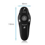 TV, Audio-Video si Foto - Accesorii TV si audio - Telecomenzi - Telecomanda Wireless Techstar pentru Prezentare, cu pointer Laser, Butoane SlideShow, USB - Infinity.ro