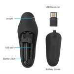 TV, Audio-Video si Foto - Accesorii TV si audio - Telecomenzi - Telecomanda Wireless Techstar pentru Prezentare, cu pointer Laser, Butoane SlideShow, USB - Infinity.ro