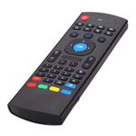 TV, Audio-Video si Foto - Accesorii TV si audio - Telecomenzi - Telecomanda cu tastatura Techstar® MX3 Air Mouse, 2.4G, USB, pentru Android Smart TV Box, proiector HTPC Mini PC, PS3 - Infinity.ro
