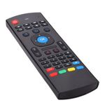 TV, Audio-Video si Foto - Accesorii TV si audio - Telecomenzi - Telecomanda cu tastatura Techstar® MX3 Air Mouse, 2.4G, USB, pentru Android Smart TV Box, proiector HTPC Mini PC, PS3 - Infinity.ro