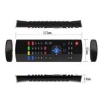 TV, Audio-Video si Foto - Accesorii TV si audio - Telecomenzi - Telecomanda cu tastatura Techstar® MX3 Air Mouse, 2.4G, USB, pentru Android Smart TV Box, proiector HTPC Mini PC, PS3 - Infinity.ro