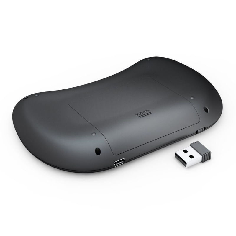 PC, gaming si accesorii - Periferice PC - Tastaturi - Tastatura Iluminata Wireless Techstar® i8 RGB Play, Air Mouse, cu Touchpad, pentru TV Box si Mini PC, Android TV, Smart - Infinity.ro
