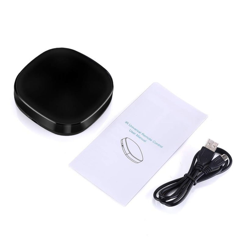 Casa si Gradina - Electrice - Smart Home - Accesorii control acces si supraveghere - Telecomanda Universala Smart Techstar®, Wireless, IR, Functie Copiere Telecomanda, Amazon Alexa, Google Assistant - Infinity.ro