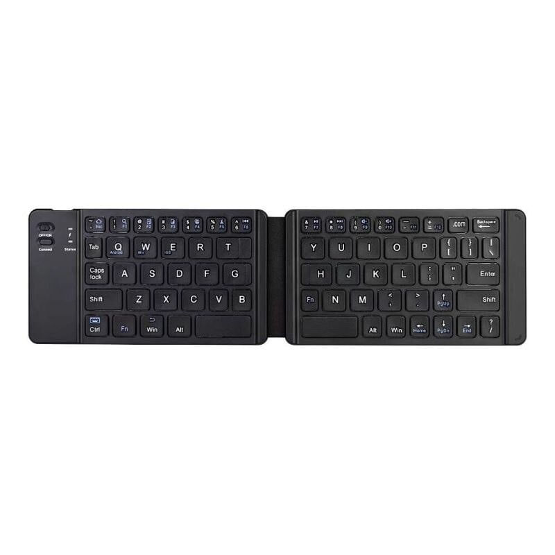 PC, gaming si accesorii - Periferice PC - Tastaturi - Tastatura Wireless Techstar®, Bluetooth 3.0, Pliabila, Windows/Android/iOS - Infinity.ro