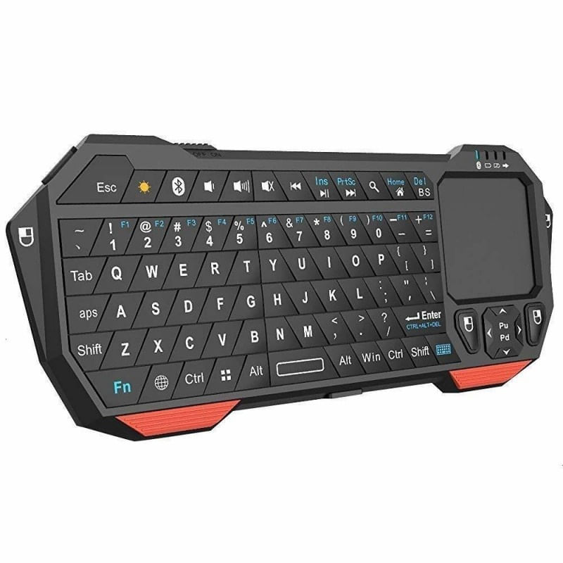 Tastatura Wireless Techstar®, Bluetooth, Scroll, TouchPad, Controller ...