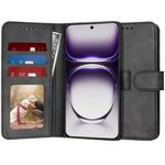 Laptop, Telefoane si Tablete - Telefoane mobile si accesorii - Accesorii Telefoane - Huse telefoane - Husa pentru Oppo Reno12 - Techsuit Diary Book - Negru - Infinity.ro