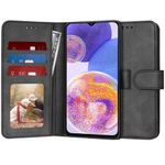 Laptop, Telefoane si Tablete - Telefoane mobile si accesorii - Accesorii Telefoane - Huse telefoane - Husa pentru Samsung Galaxy A23 4G / A23 5G - Techsuit Diary Book - Negru - Infinity.ro