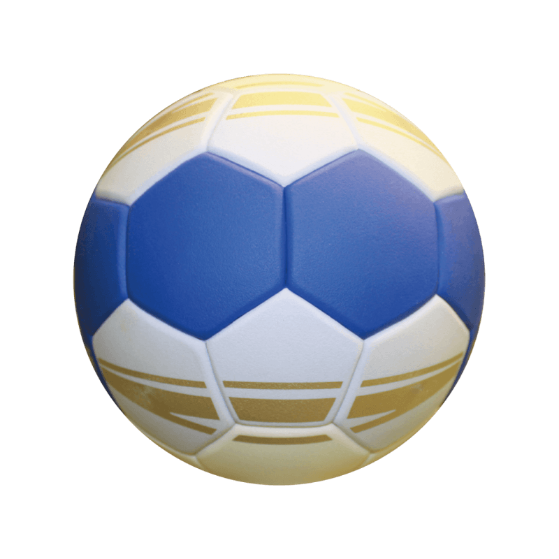 Sport si Outdoor - Sporturi de echipa - Handbal - Minge handbal Molten H2C3500 speciala pentru incepatori, super grip, marime 2, alb cu albastru - Infinity.ro