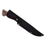 Sport si Outdoor - Camping - Cutite, bricege si accesorii - Cutite si bricege - Cutit de vanatoare Stag Antlers, 29.5 cm, teaca cordura - Infinity.ro