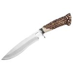 Sport si Outdoor - Camping - Cutite, bricege si accesorii - Cutite si bricege - Cutit de vanatoare Stag Antlers, 29.5 cm, teaca cordura - Infinity.ro
