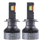 Auto si Moto - Electrice auto - Iluminare si semnalizare - Becuri auto - Set 2 LED-Uri Auto Techstar® P18, H7, 300W, 45000 Lumeni, 6500K, 12-24V, Unghi Fascicul 360°, CSP 4575, Canbus - Infinity.ro