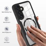 Laptop, Telefoane si Tablete - Telefoane mobile si accesorii - Accesorii Telefoane - Huse telefoane - Husa pentru Samsung Galaxy S25 + Folie - Techsuit ColorVerse 360 MagSafe Series - Negru - Infinity.ro