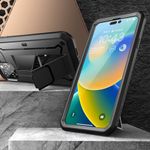 Laptop, Telefoane si Tablete - Telefoane mobile si accesorii - Accesorii Telefoane - Huse telefoane - Husa compatibila cu iPhone 14 Pro, Impact Resistant, X959, Plastic, Negru - Infinity.ro