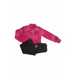 Fashion, accesorii si bijuterii - Copii - Imbracaminte copii - Treninguri si compleuri copii - Trening fete Kappa 8065T0113, 104 CM 4 ani, Fucsia - Infinity.ro