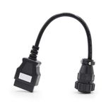 Auto si Moto - Reparatii si depanare - Sisteme de diagnoza - Cablu adaptor Techstar®, Camion Scania, 16 Pin la OBD2 16 Pin - Infinity.ro