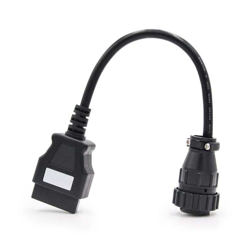 Auto si Moto - Reparatii si depanare - Sisteme de diagnoza - Cablu adaptor Techstar®, Camion Scania, 16 Pin la OBD2 16 Pin - Infinity.ro