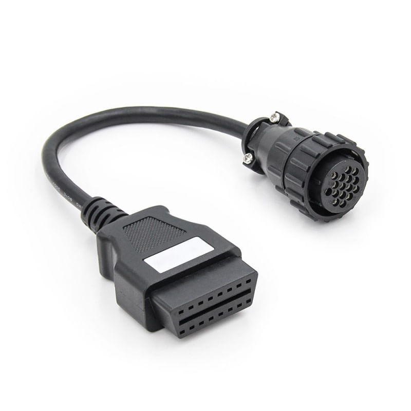 Auto si Moto - Reparatii si depanare - Sisteme de diagnoza - Cablu adaptor Techstar®, Camion Scania, 16 Pin la OBD2 16 Pin - Infinity.ro