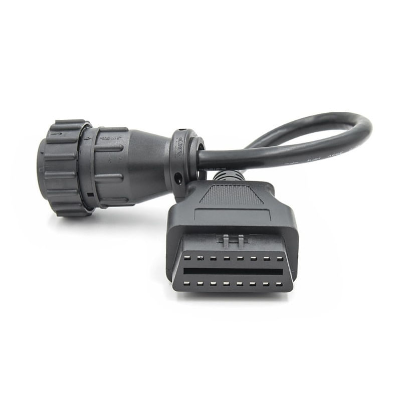 Auto si Moto - Reparatii si depanare - Sisteme de diagnoza - Cablu adaptor Techstar®, Camion Scania, 16 Pin la OBD2 16 Pin - Infinity.ro